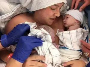 twin birth story