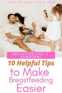 tips to make breastfeeding easier