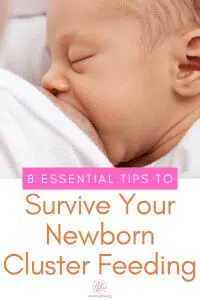 newborn cluster feeding tips
